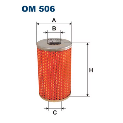 Olejový filter OM 506 /FILTRON/