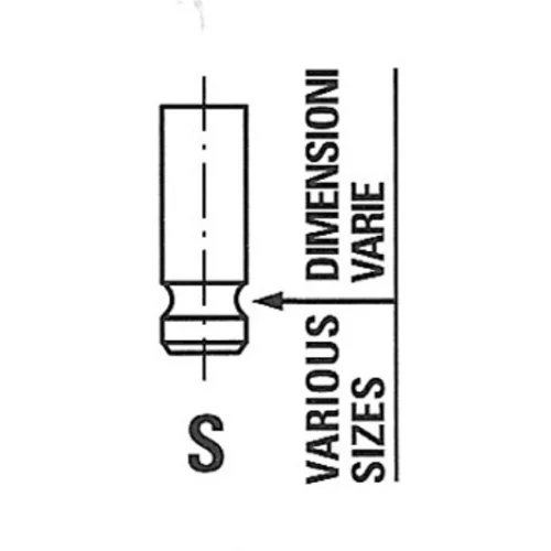 Nasávací ventil FRECCIA R6284/SNT