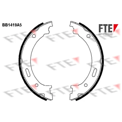 Sada brzd. čeľustí parkov. brzdy FTE 9100147