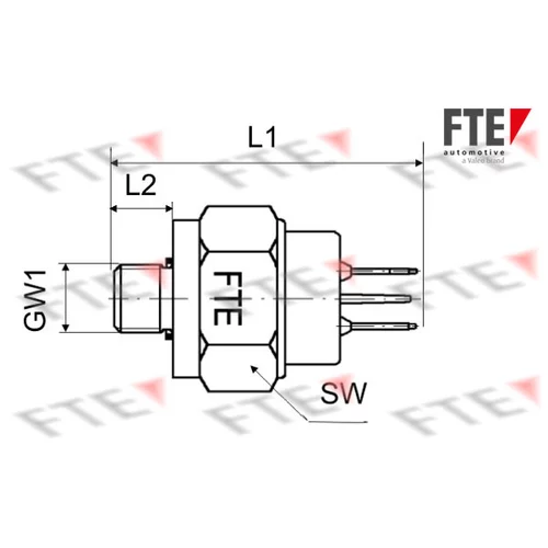 Spínač brzdových svetiel FTE 9910201