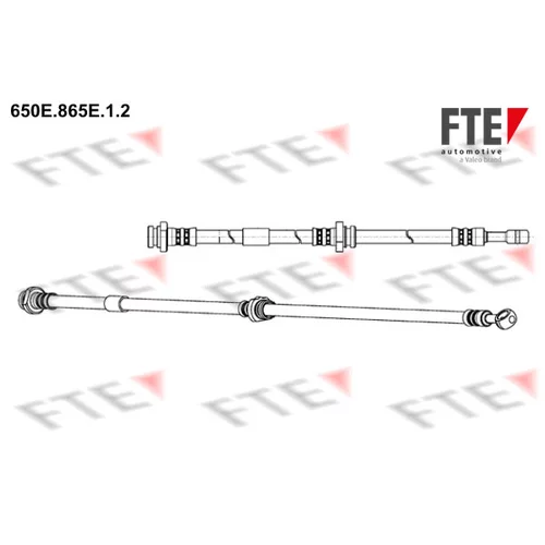 Brzdová hadica FTE 650E.865E.1.2