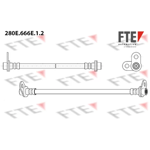 Brzdová hadica FTE 280E.666E.1.2