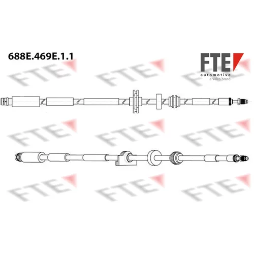 Brzdová hadica FTE 688E.469E.1.1