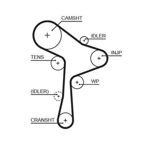 Vodné čerpadlo + sada ozubeného remeňa GATES KP25678XS-1 - obr. 1