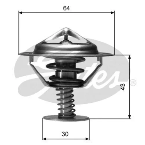 Termostat chladenia TH05982G1 /GATES/