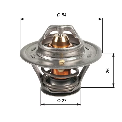 Termostat chladenia GATES TH09474G1