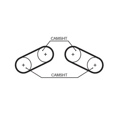 Ozubený remeň GATES 5526XS