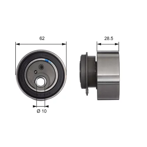Napínacia kladka ozubeného remeňa GATES T41091