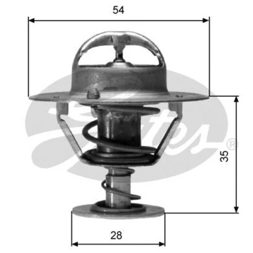 Termostat chladenia GATES TH04277G1