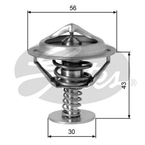 Termostat chladenia GATES TH05382G1