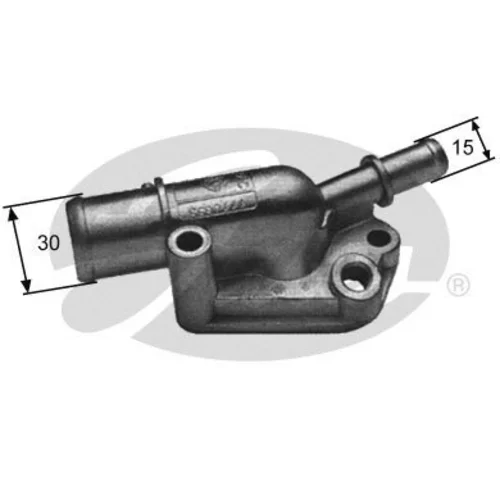 Termostat chladenia TH09287G1 /GATES/