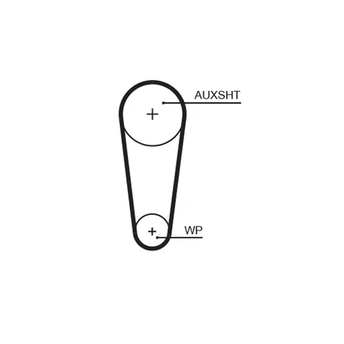 Vodné čerpadlo + sada ozubeného remeňa KP15680XS-2 /GATES/ - obr. 2