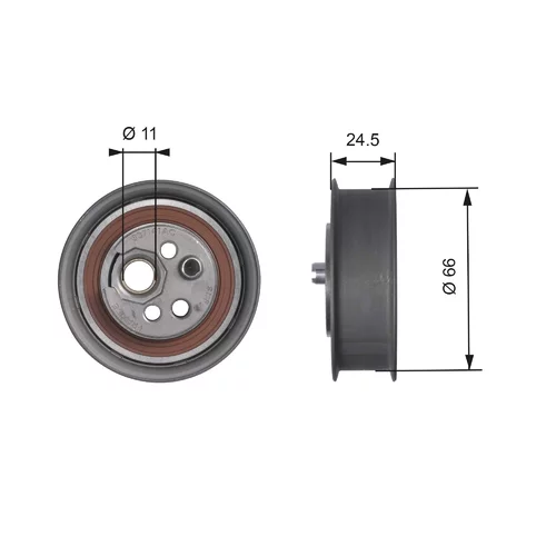 Napínacia kladka ozubeného remeňa GATES T41103