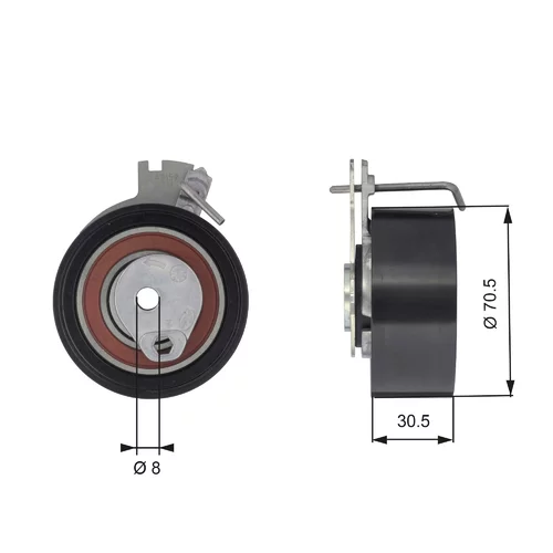 Napínacia kladka ozubeného remeňa T43159 /GATES/