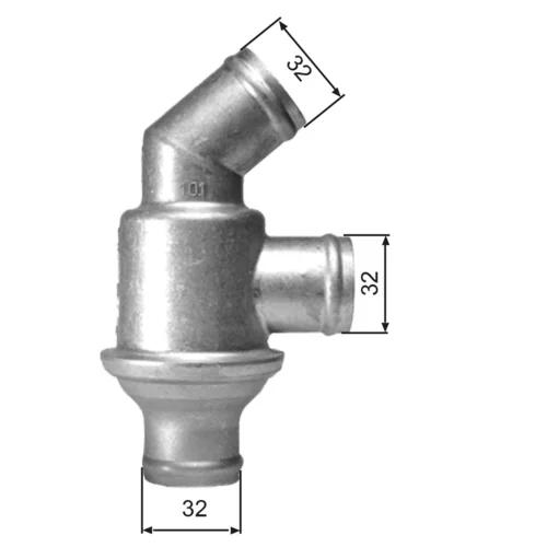 Termostat chladenia GATES TH01782