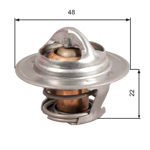 Termostat chladenia GATES TH28592G1