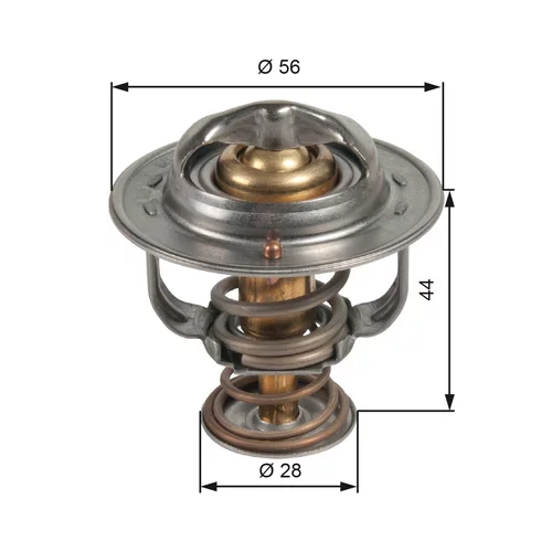 Termostat chladenia GATES TH48982G1