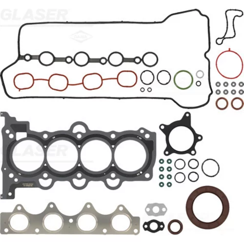 Kompletná sada tesnení motora GLASER S40555-01