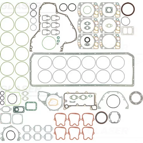 Kompletná sada tesnení motora GLASER S36258-00