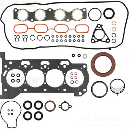 Kompletná sada tesnení motora GLASER S38279-03