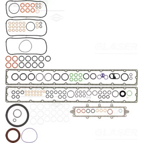 Sada tesnení kľukovej skrine GLASER B32826-00