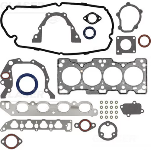 Kompletná sada tesnení motora GLASER S38809-00