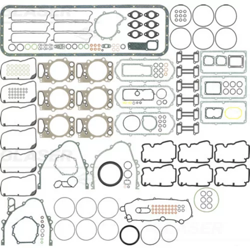Kompletná sada tesnení motora GLASER S80348-00
