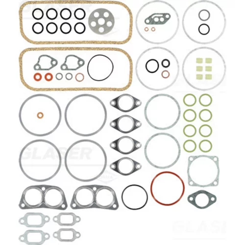 Kompletná sada tesnení motora GLASER S37033-00