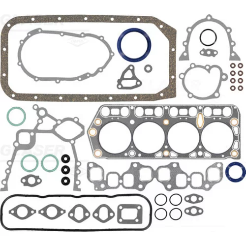 Kompletná sada tesnení motora GLASER S37036-00