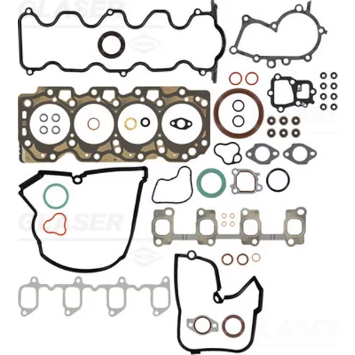 Kompletná sada tesnení motora GLASER S80953-02