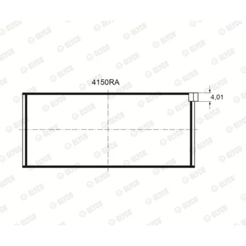 Ložisko GLYCO 4150RA