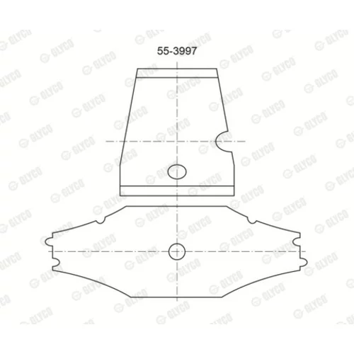 Ložisko GLYCO 55-3997