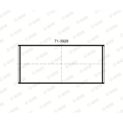 Ložisko 71-3926 /GLYCO/