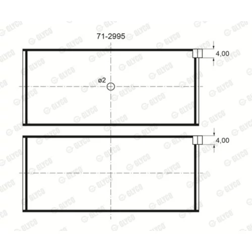 Ložisko GLYCO 71-2995