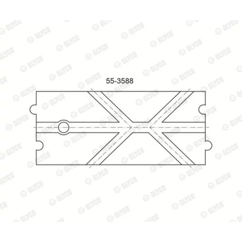 Ložisko GLYCO 55-3588
