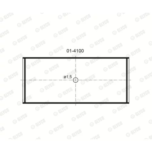 Ložisko GLYCO 01-4100