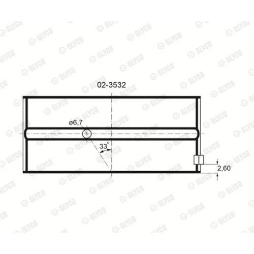 Ložisko GLYCO 02-3532
