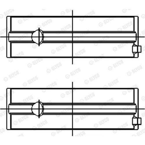 Ložisko GLYCO 02-3532 - obr. 1