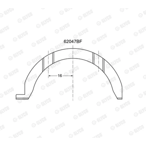 Ložisko GLYCO 62047BF