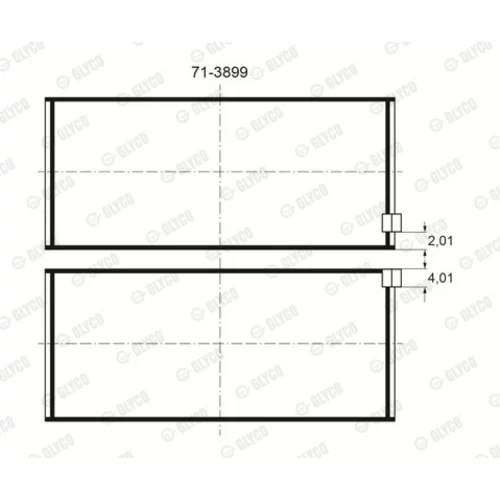 Ložisko GLYCO 71-3899