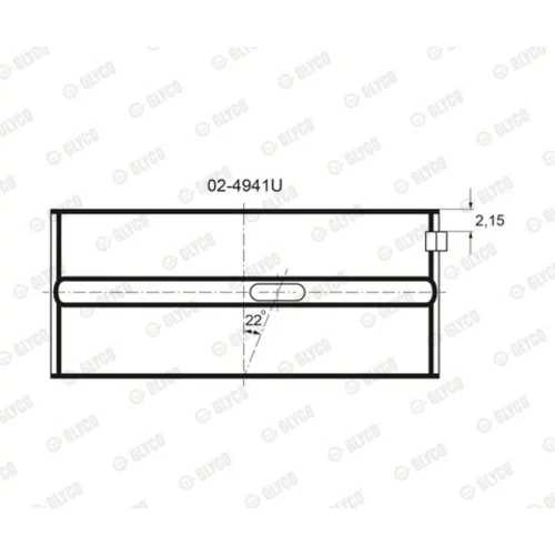 Ložisko 02-4941U /GLYCO/