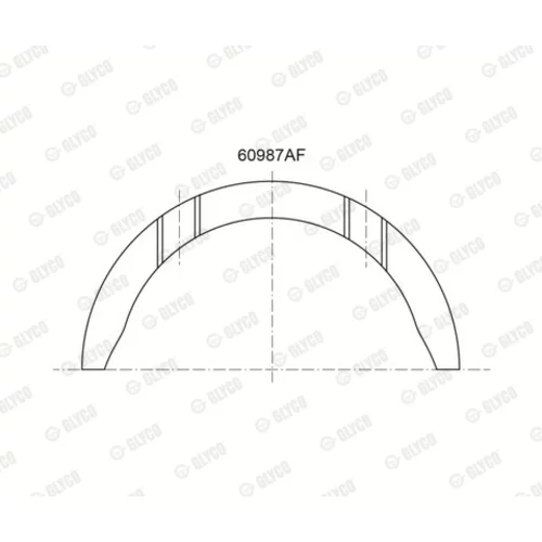 Ložisko GLYCO 60987AF