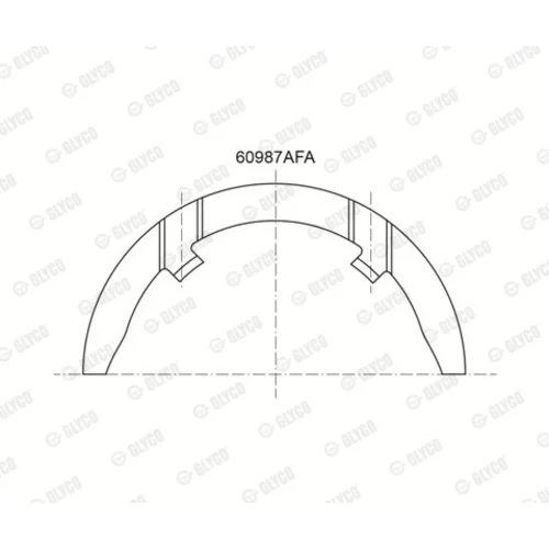 Ložisko GLYCO 60987AFA