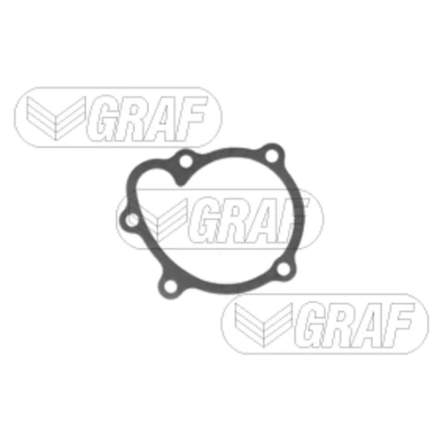 Vodné čerpadlo, chladenie motora GRAF PA1418-8 - obr. 1