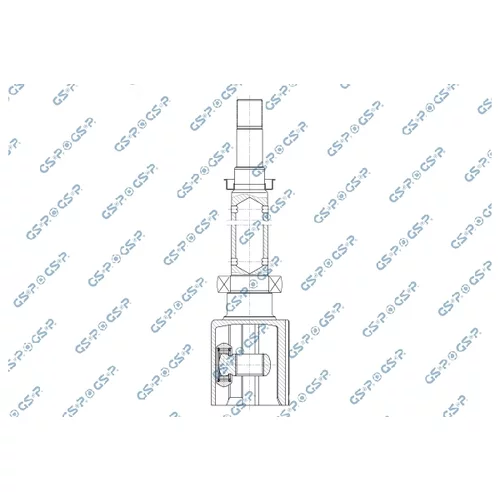 Sada kĺbov hnacieho hriadeľa GSP 603226