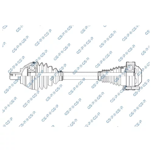 Hnací hriadeľ GSP 203380OL