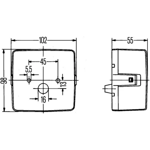 Zadné svetlo HELLA 2SE 004 623-001 - obr. 2