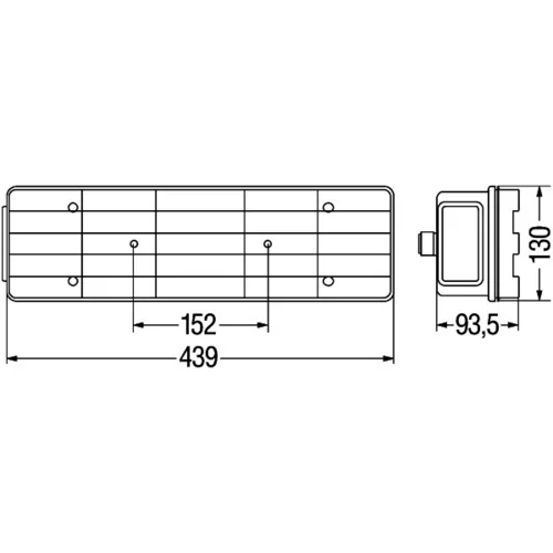 Zadné svetlo HELLA 2SK 340 101-021 - obr. 2