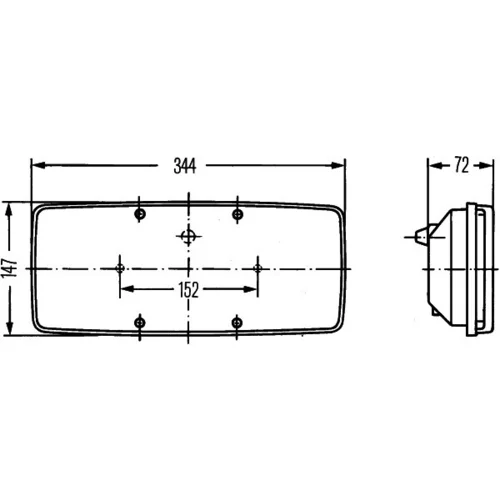 Zadné svetlo HELLA 2SD 003 167-021 - obr. 2