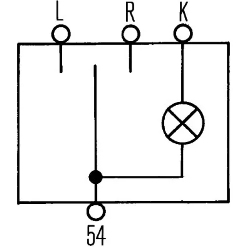 Spínač riadenia HELLA 6BA 001 771-041 - obr. 1